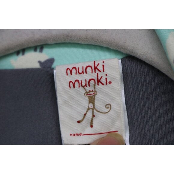 Munki Munki Pajama Set-Sheep-Drawstring-Pockets-Size Medium-Capri-Soft - Picture 3 of 16
